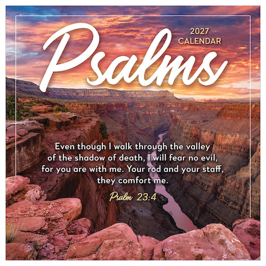 2027 Psalms Wall Calendar